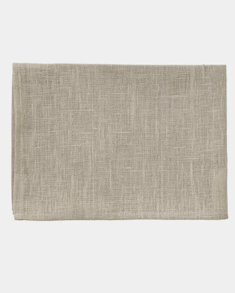 Thick Linen Kitchen Cloth: Eggshell