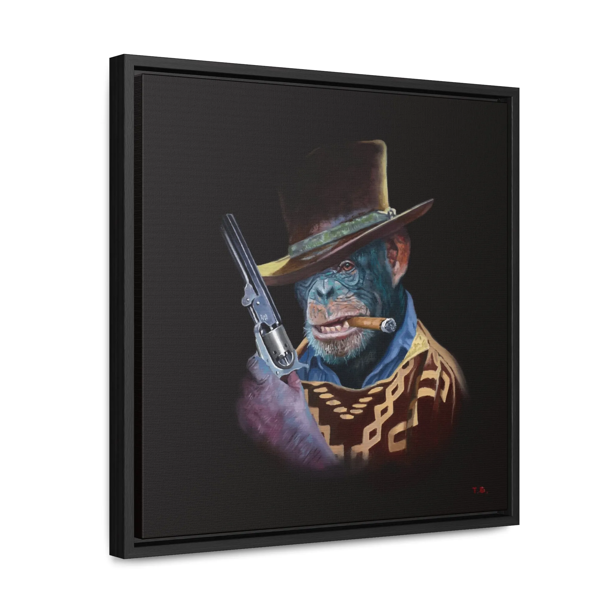 Tony South: "Drifter" - Framed Canvas Reproduction