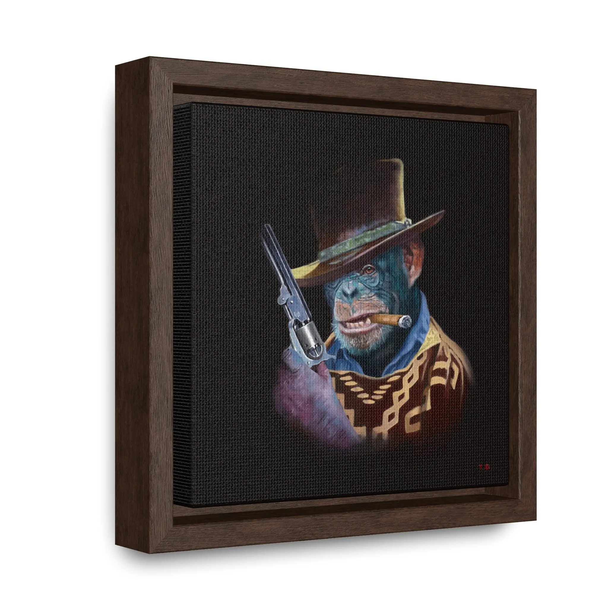 Tony South: "Drifter" - Framed Canvas Reproduction