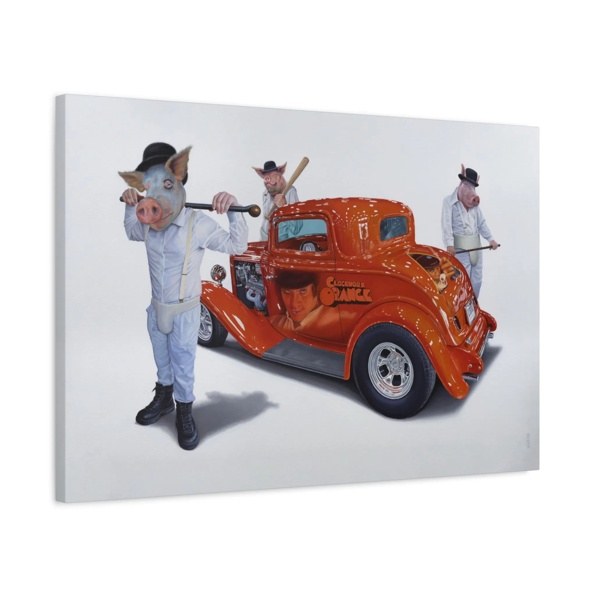 Tony South: "The Moloko Muscle" Canvas Reproduction