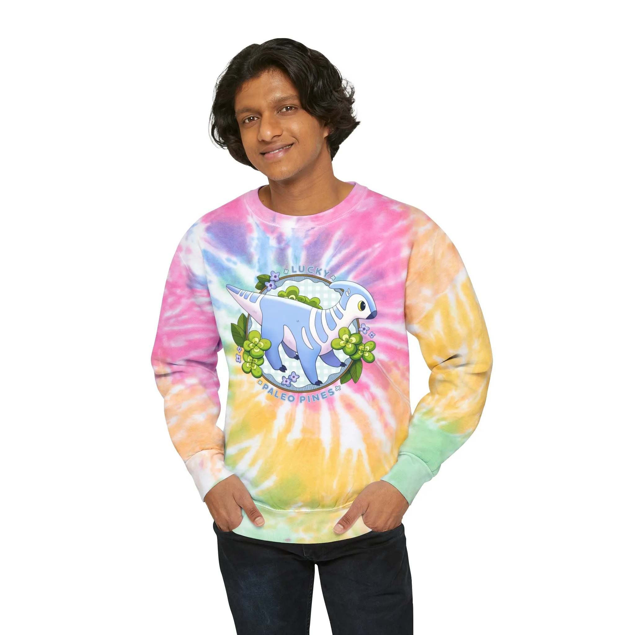 Triassea Lucky  - Unisex Tie-Dye Sweatshirt