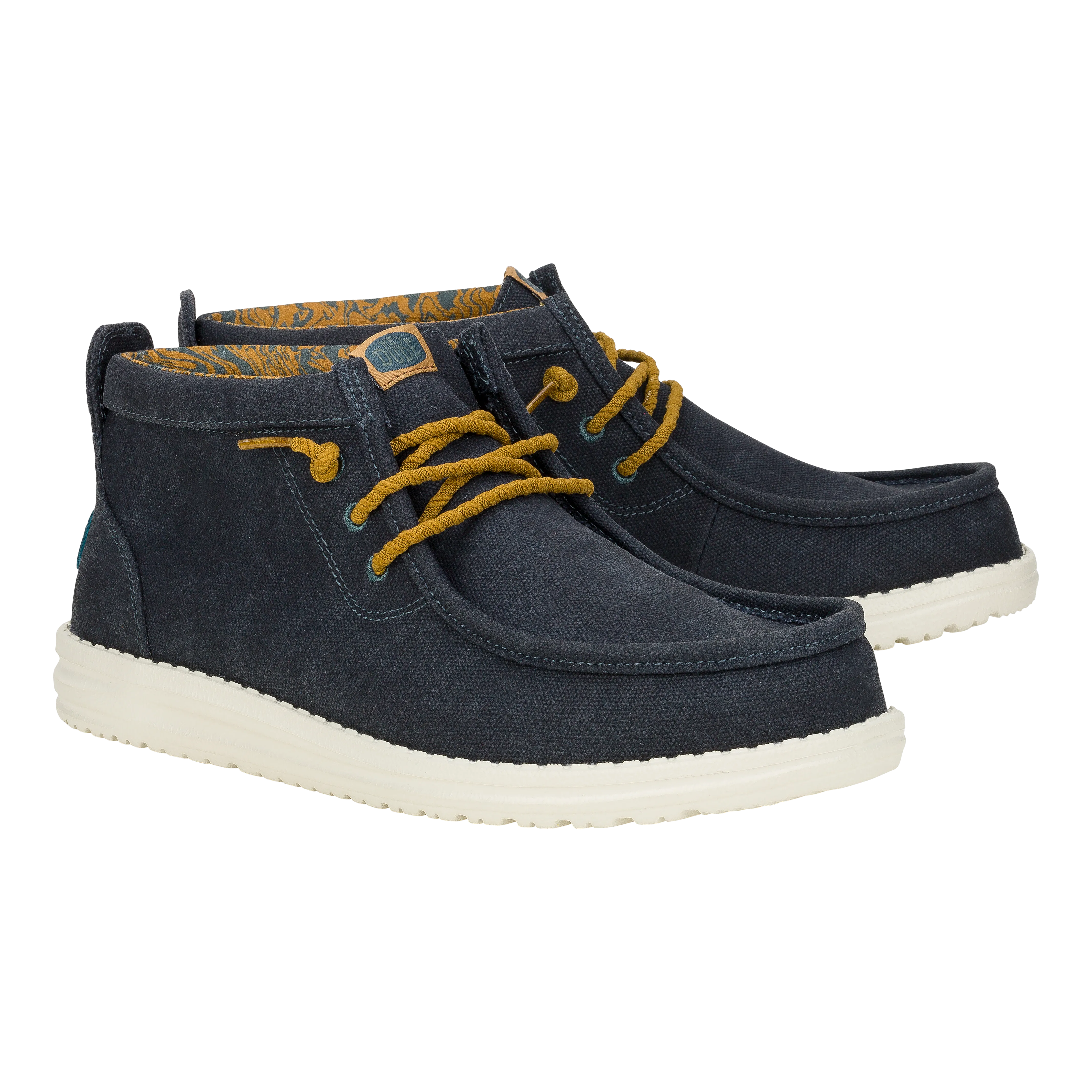 Wally Mid Waxed Canvas - Navy