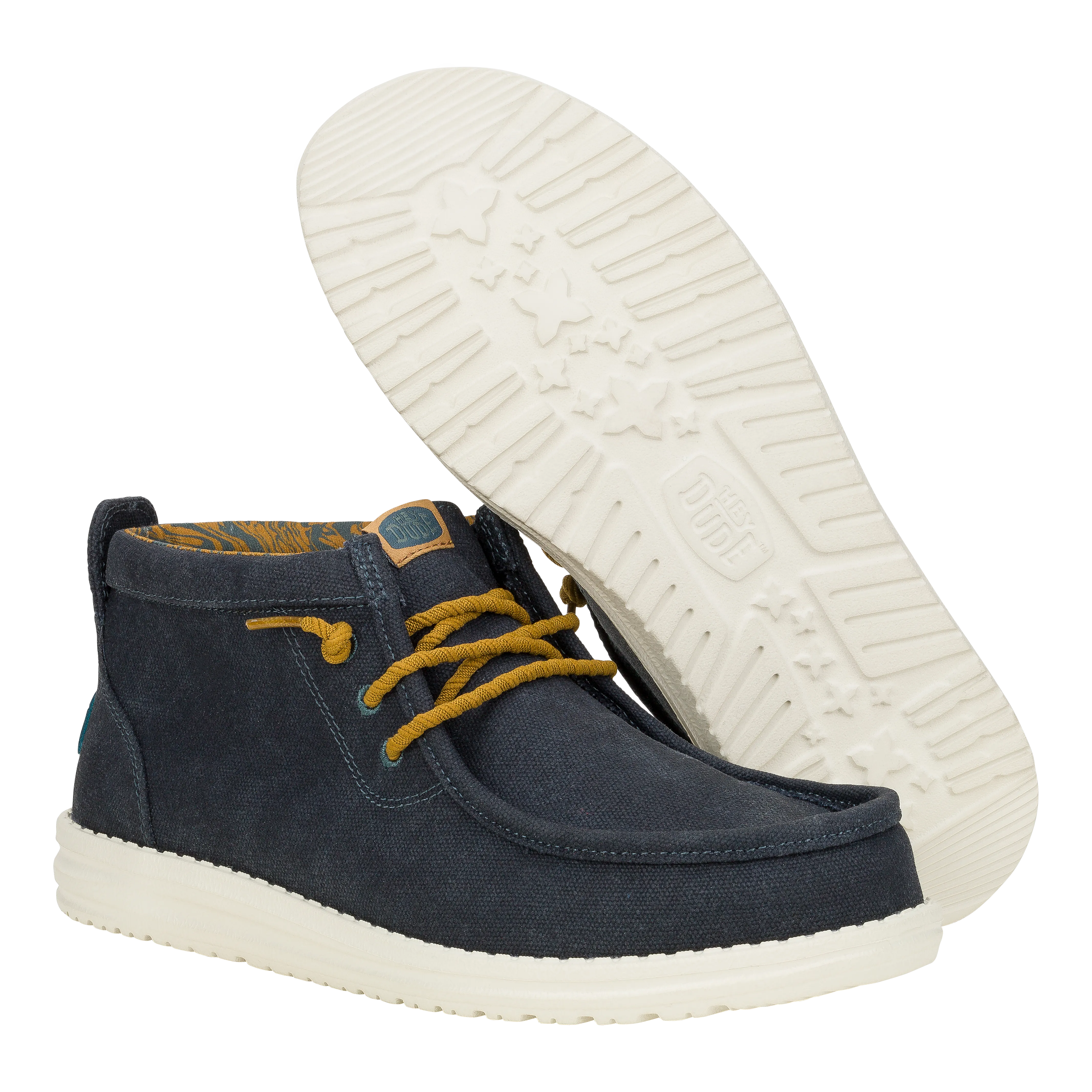 Wally Mid Waxed Canvas - Navy