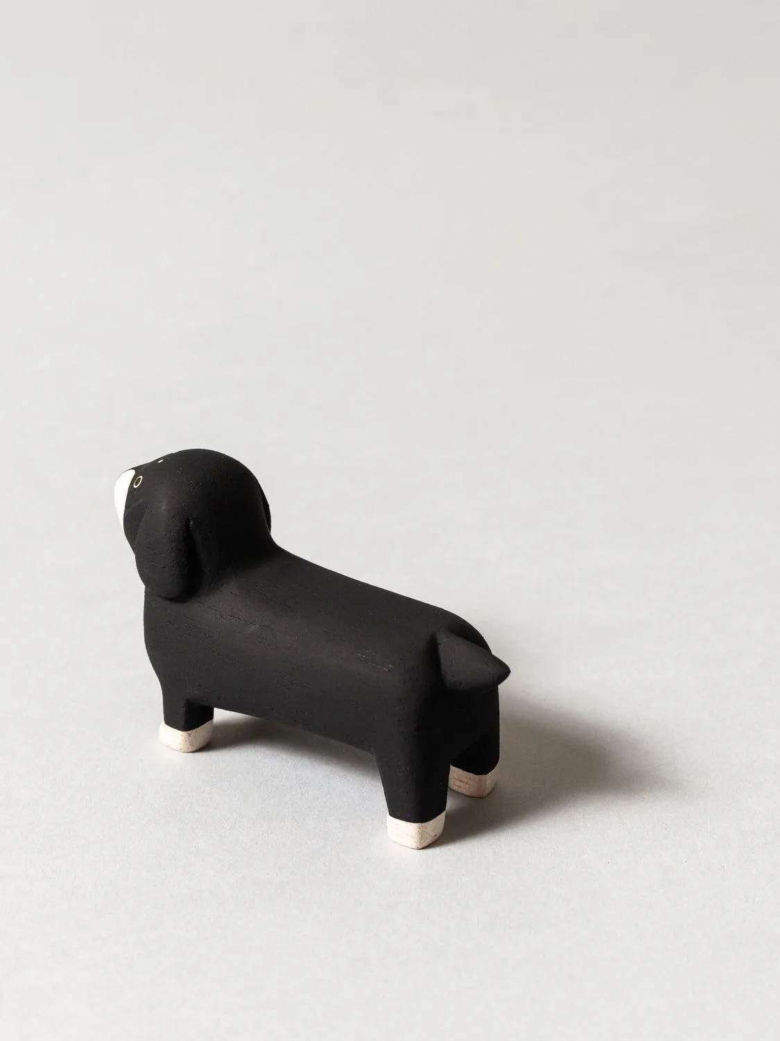 Wooden Animal - Dachshund, Black